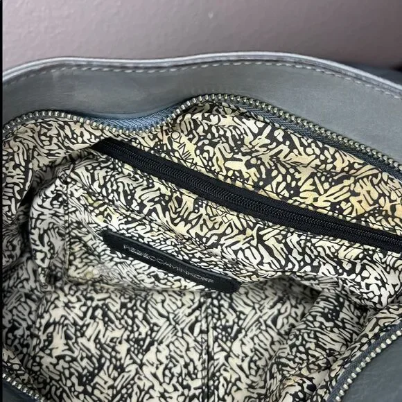 Rebecca Minkoff Studded Satchel Bag Shoulder Purse Bright Light Blue - Picture 11 of 12